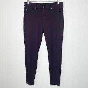 Liverpool Los Angeles Kelsey Knit Trousers in Aubergine / plum purple - Women’s